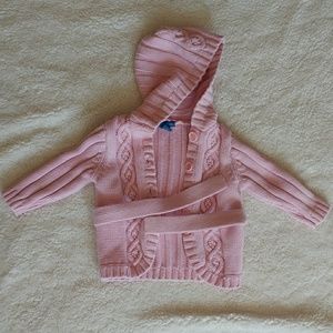 Adorable Pink Cardigan - 12 months